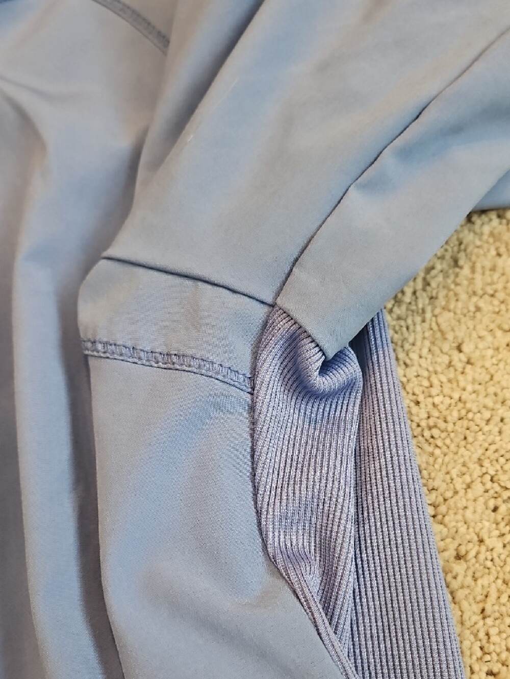 Cherokee Infinity Light Periwinkle Scrub Jacket - Picture 10 of 14